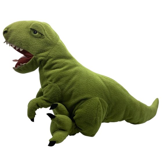 IKEA Jattelik Dinosaur Tyrannosaurus Rex Plush Stuffed Animal Plush Toy 27”x29” - Picture 4 of 7